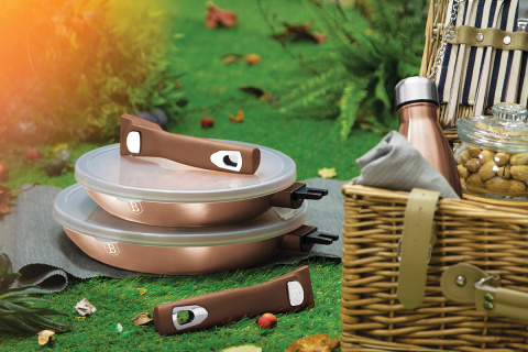 SET OF 3 GRANITE PANS BERLINGERHAUS BH-6796