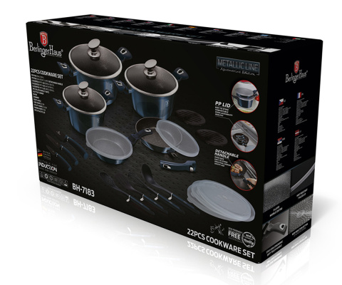 ZESTAW GARNKÓW GRANITOWYCH BERLINGER HAUS BH-7044