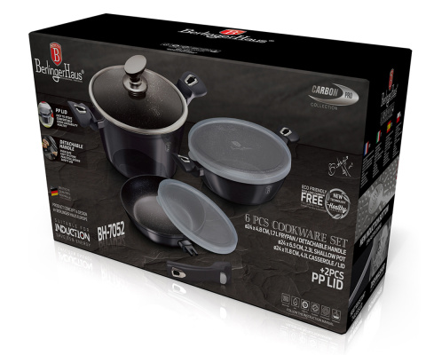 SET OF 3 GRANITE PANS BERLINGERHAUS BH-6796