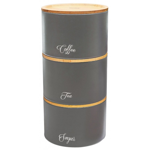 ZESTAW POJEMNIKÓW KUCHENNYCH HUSLA white 73941