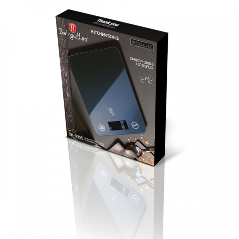 ELEKTRONICZNA WAGA KUCHENNA BERLINGER HAUS BH-9111 EMERALD