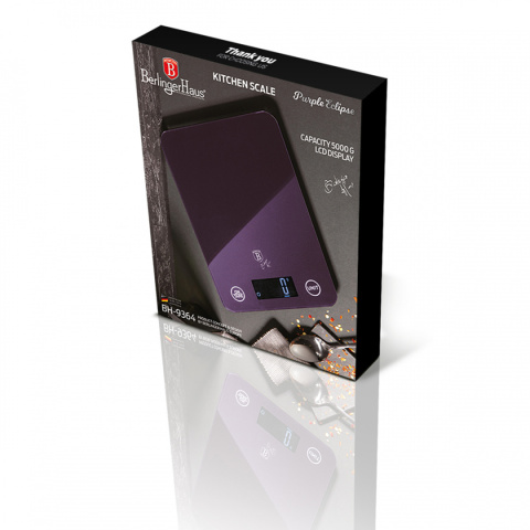 ELEKTRONICZNA WAGA KUCHENNA BERLINGER HAUS BH-9111 EMERALD