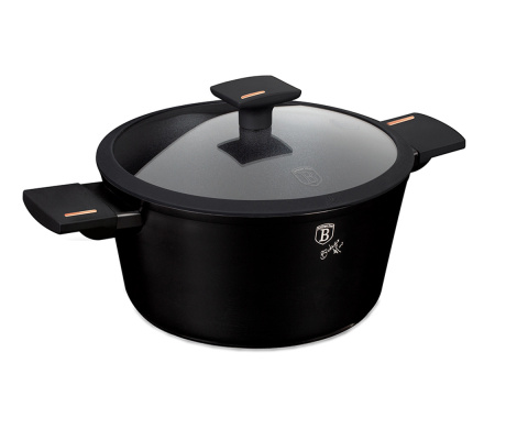 ZESTAW GARNKÓW GRANITOWYCH 10 elem. BERLINGER HAUS BLACK ROSE BH-6149