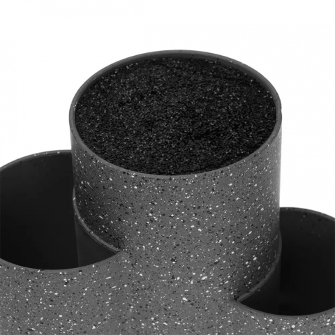 TRIPLE BLOCK STAND FOR KNIVES AND UTENSILS KINGHOFF KH-1568