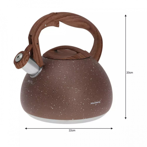 KETTLE WITH WHISTLE 2,8L KLAUSBERG KB-7510