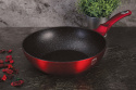 WOK GRANITOWY 30cm BERLINGER HAUS LINE BH-6166 BURGUNDY