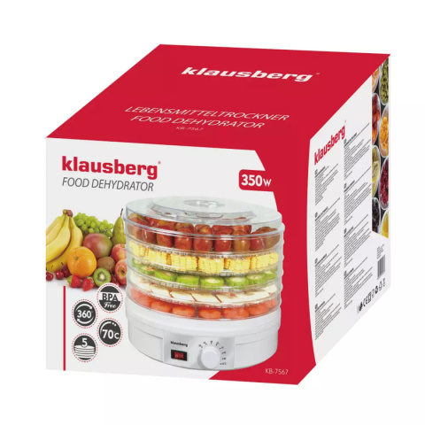 FAT-FREE FRYER 1400W 4.5L KLAUSBERG KB-7551