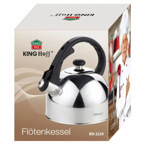 KINGHOFF CZAJNIK GWIZDKIEM 2.0L KH-3224