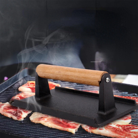 ŻELIWNA PRASKA DO BURGERÓW STEKÓW KINGHOFF KH-1758