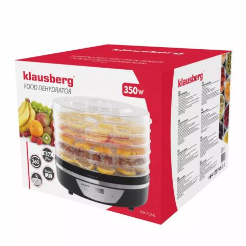 FAT-FREE FRYER 1400W 4.5L KLAUSBERG KB-7551