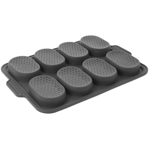 SILICONE BAKING MOLD 8 BUNS KAJZEREK 3179