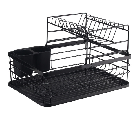 SUSZARKA DO NACZYŃ Z OCIEKACZEM I TACĄ E-8056