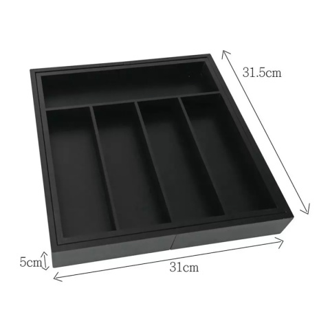 WKŁAD BAMBUSOWY DO SZUFLADY KINGHOFF KH-1745 czarny