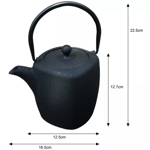 CAST IRON BREWER 900ml WITH FILTER KINGHOFF KH-1818