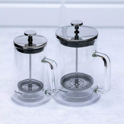 ZAPARZACZ TŁOKOWY DO KAWY/HERBATY TERMICZNY 600ml KLAUSBERG KB-7683