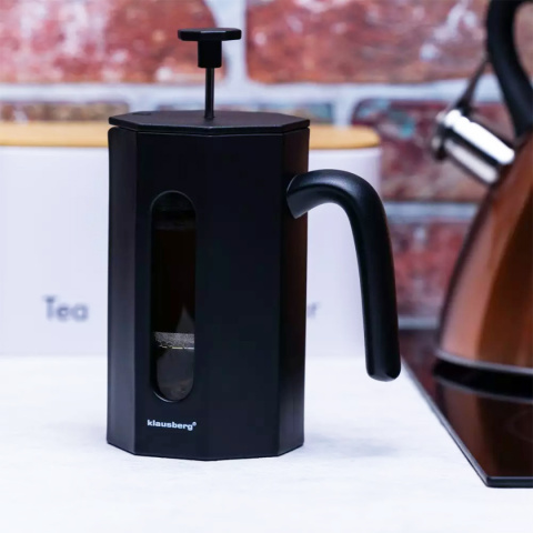 ZAPARZACZ TŁOKOWY DO KAWY/HERBATY Z DOCISKIEM 800ml KLAUSBERG KB-7678