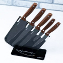 SET OF 5 KITCHEN KNIVES IN KLAUSBERG BLOCK KB-7616