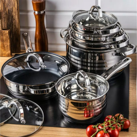 KLAUSBERG KB-7698 12-PIECE COOKWARE SET