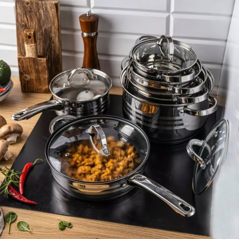 KLAUSBERG KB-7698 12-PIECE COOKWARE SET