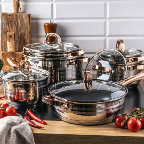 KLAUSBERG KB-7700 12-PIECE COOKWARE SET