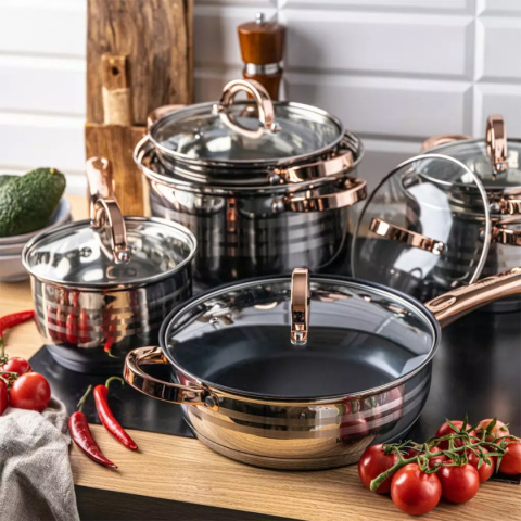 KLAUSBERG KB-7700 12-PIECE COOKWARE SET