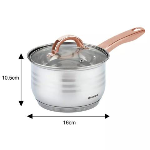 KLAUSBERG KB-7700 12-PIECE COOKWARE SET