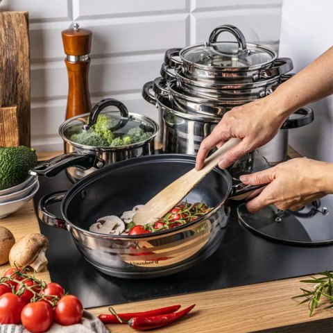 KLAUSBERG KB-7702 12-PIECE COOKWARE SET