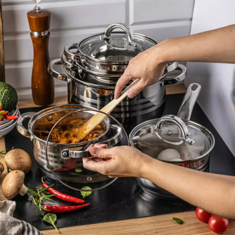 KLAUSBERG KB-7697 10-PIECE COOKWARE SET