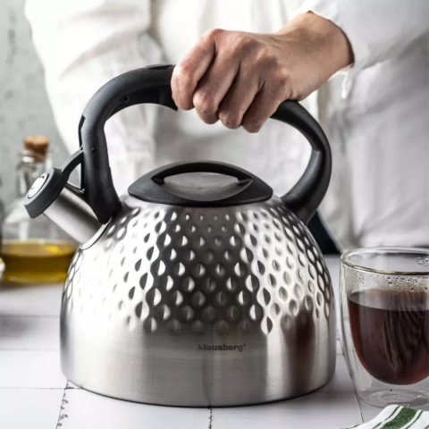 KETTLE WITH WHISTLE 3L KLAUSBERG KB-7642