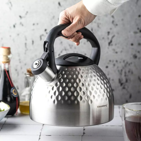 KETTLE WITH WHISTLE 3L KLAUSBERG KB-7642