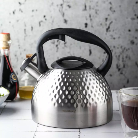 KETTLE WITH WHISTLE 3L KLAUSBERG KB-7642