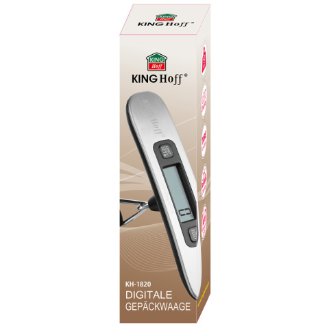 ELECTRONIC LUGGAGE SCALE 1-50kg KINGHOFF KH-1820
