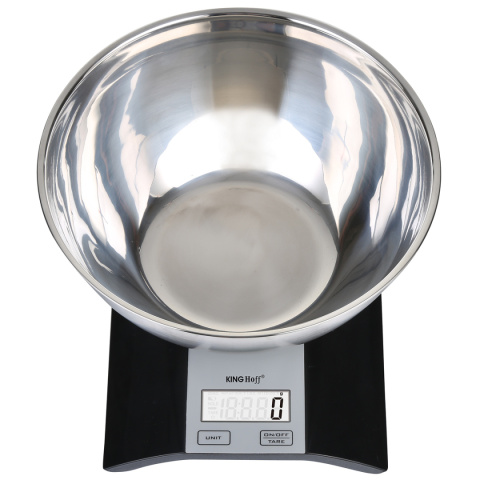 ELECTRONIC KITCHEN SCALE WITH BOWL 2L KINGHOFF KH-1828