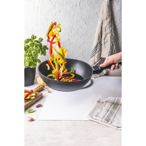 KLAUSBERG MARBLED FRYING PAN WITH LID 28cm KB-7692