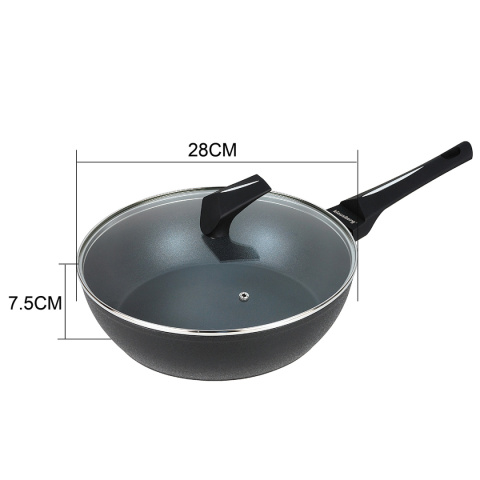KLAUSBERG MARBLED FRYING PAN WITH LID 28cm KB-7692