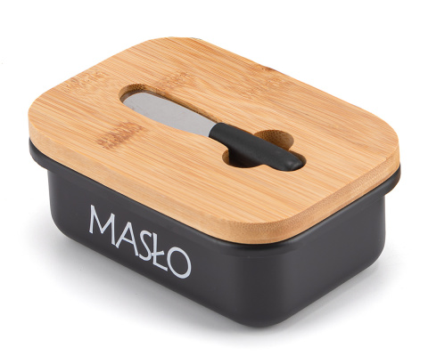 ZESTAW POJEMNIKÓW KUCHENNYCH I MASELNICZKA E-6055