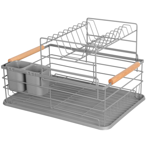 SUSZARKA DO NACZYŃ Z OCIEKACZEM I TACĄ 3386