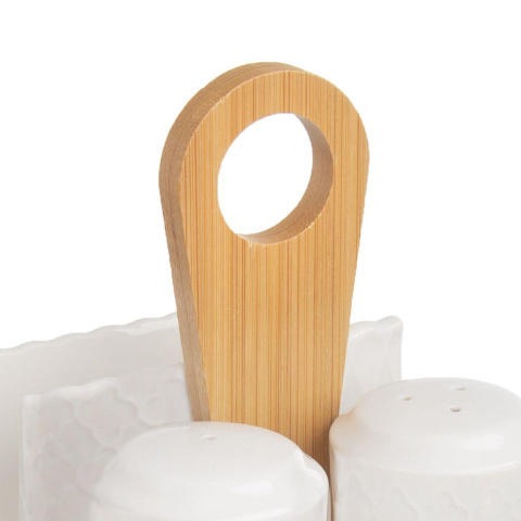 PRZYPRAWNIK PORCELANOWY SERWETNIK SOLNICZKA PIEPRZNICZKA ORION