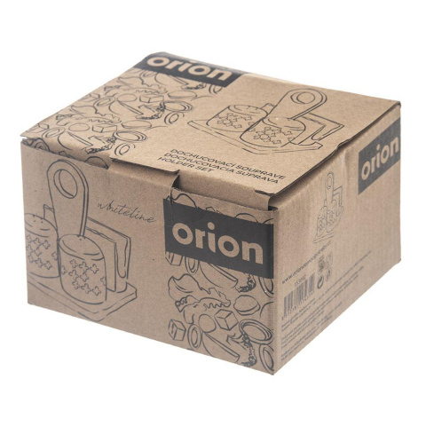 PRZYPRAWNIK PORCELANOWY SERWETNIK SOLNICZKA PIEPRZNICZKA ORION