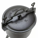 CAST-IRON HUNTING POT CAULDRON 7L KINGHOFF KH-2232