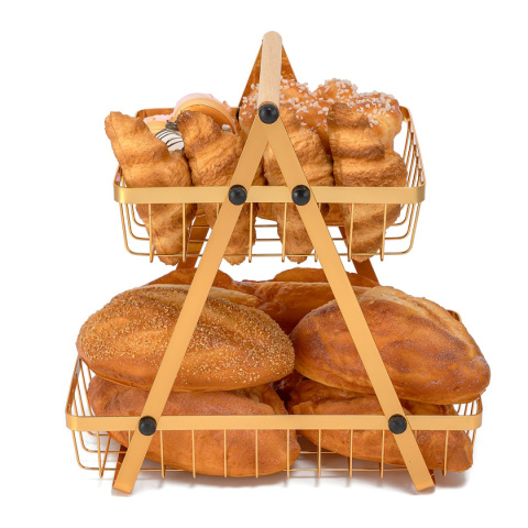 KOSZYK PIĘTROWY NA OWOCE PRZYPRAWY LOFT E-8180