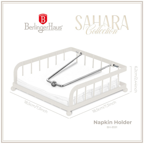 SERWETNIK Z DOCISKIEM BERLINGER HAUS BH-8591 SAHARA