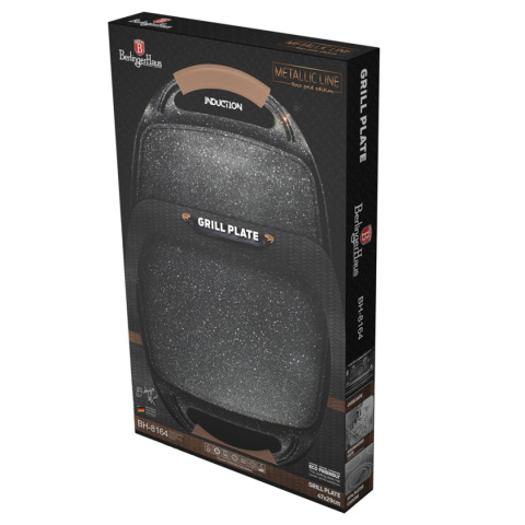 PŁYTA GRILLOWA 47cm BERLINGER HAUS BH-8164 ROSE GOLD