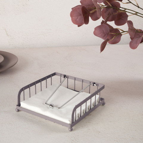 NAPKIN HOLDER WITH PRESSURE BERLINGER HAUS BH-8592 TAUPE