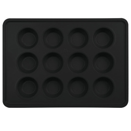 FORMA TYTANOWA DO MUFFINEK BERLINGER HAUS BH-7876 MATTE BLACK