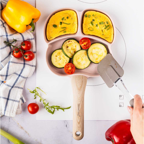 MARBLED EGG PAN 3 SECTIONS KLAUSBERG KB-7826