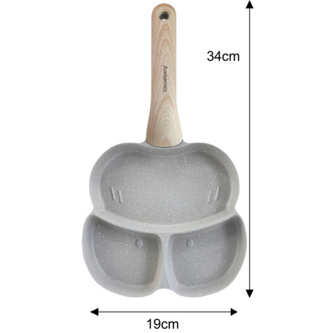 MARBLED EGG PAN 3 SECTIONS KLAUSBERG KB-7824