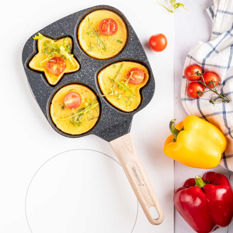 MARBLED EGG PAN 3 SECTIONS KLAUSBERG KB-7807