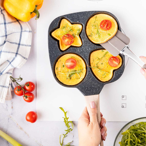 MARBLED EGG PAN 3 SECTIONS KLAUSBERG KB-7807