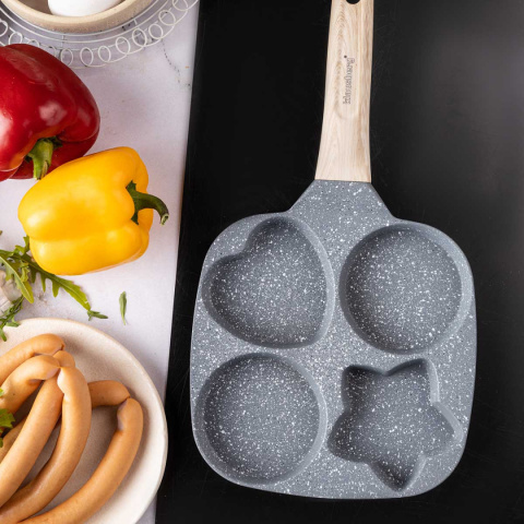 MARBLED EGG PAN 3 SECTIONS KLAUSBERG KB-7808